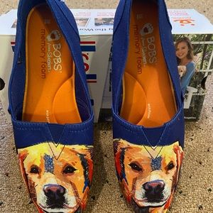 Bobs from sketchers. Party Ballet Flat. Yellow Labrador size 9